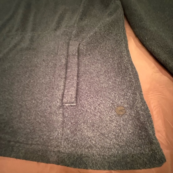 Hi-Tec Gray Women's Polar Fleece Quarter Button Up Sweatshirt Size Medium - Picture 5 of 9